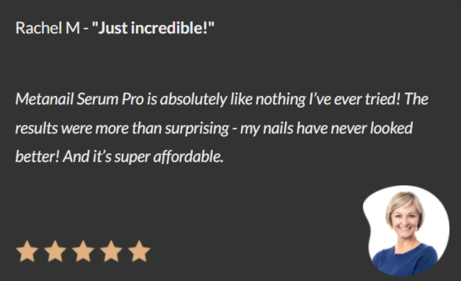 Metanail Serum Pro Customer Reviews